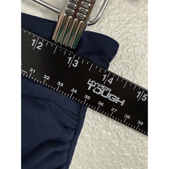 FREE PEOPLE MOVEMENT FP Navy Blue Crossover Waist Leggings Size L Athleisure EUC - Picture 9 of 10